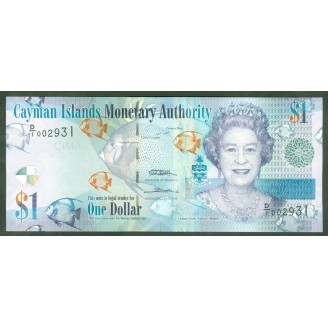 Cayman 1 Dollar 2010 P38...