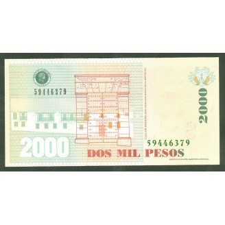 Colombie 2000 Pesos 2012...