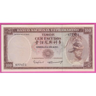 Timor P.28a(6) Neuf UNC 100...