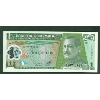 Guatemala 1 Quetzal 2012 P...