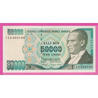 Turquie P.203 50.000 Lirasi...