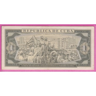 Cuba P.100 Etat TTB- 1 Peso...