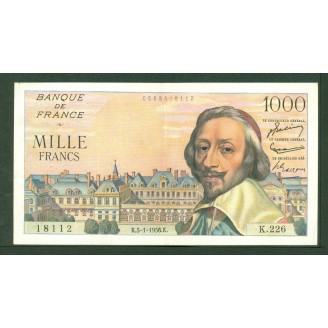1000 Francs Richelieu...