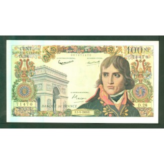 100 Francs Bonaparte...