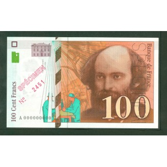 100 Francs Cézanne 1997...