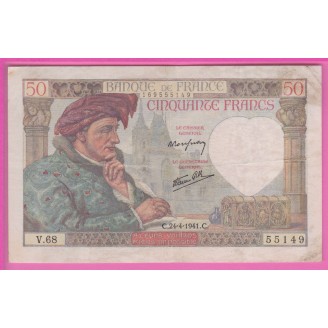 50 Francs Jacques Coeur...