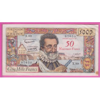 50 Nouveaux Francs...