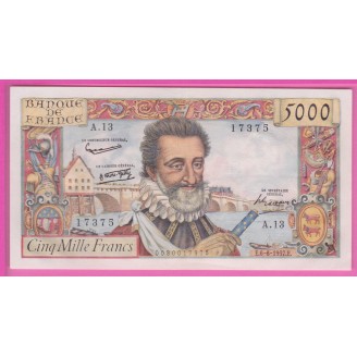 5000 Francs Henry IV (5...