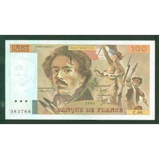 100 Francs Delacroix 1983...