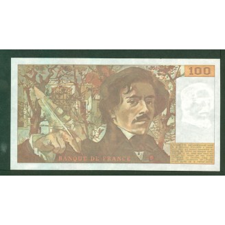 100 Francs Delacroix 1987...