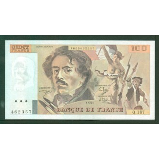 100 Francs Delacroix...