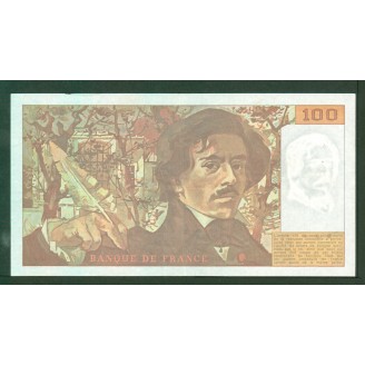 100 Francs Delacroix 1991...