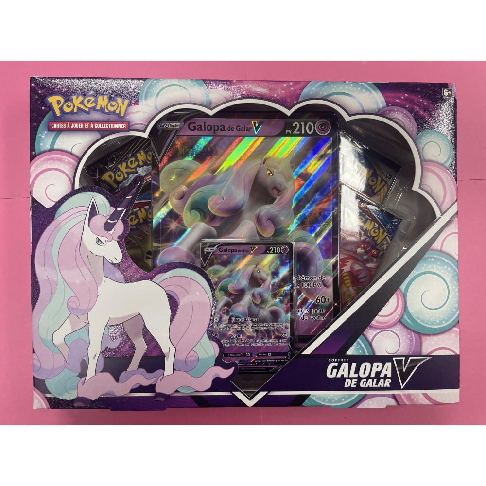 65 Pochettes de protection pour cartes Pokémon avec Galar Galopa par  UltraPro