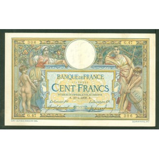 100 Francs Lom 29-1-1908...