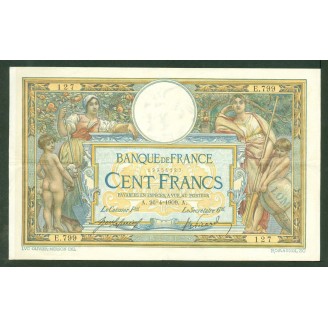 100 Francs Lom 26-4-1909...