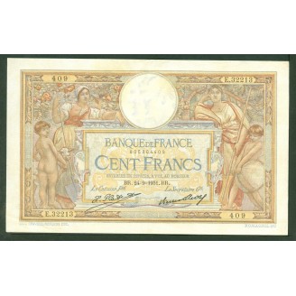 100 Francs Lom 24-9-1931...