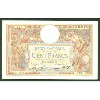 100 Francs Lom 8-11-1934...