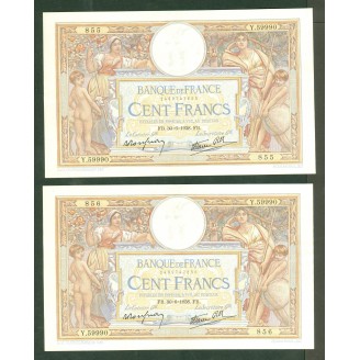 100 Francs Lom 30-6-1938...