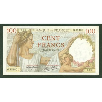 100 Francs Sully 24-10-1940...
