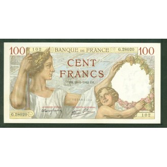 100 Francs Sully 29-2-1942...