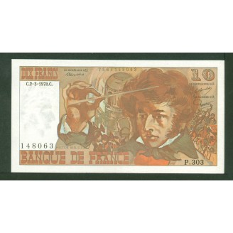 10 Francs Berlioz 2-3-1978...
