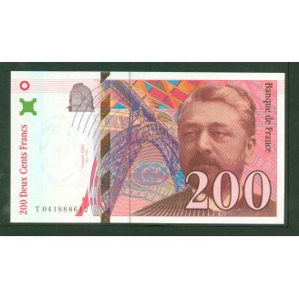 200 Francs Eiffel 1996 Etat...