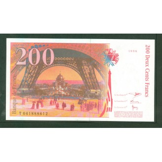 200 Francs Eiffel 1996 Etat...