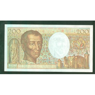 200 Francs Montesquieu 1989...