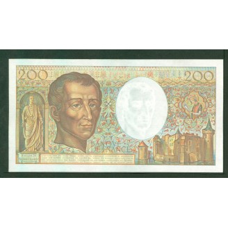 200 Francs Montesquieu 1985...