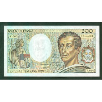 200 Francs Montesquieu 1988...
