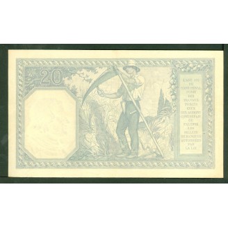 20 Francs Bleu 19-6-1918...