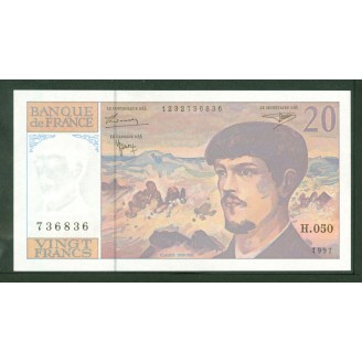 20 Francs Debussy 1997 Etat...