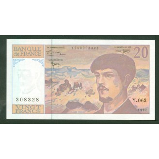 20 Francs Debussy 1997 Etat...