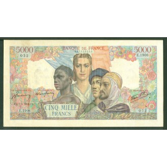 5000 Francs Union 7-2-1946...