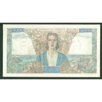 5000 Francs Union 27-9-1945...