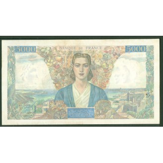 5000 Francs Union 18-1-1945...