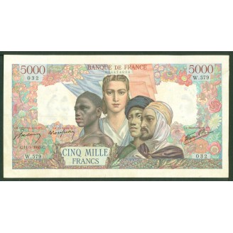 5000 Francs Union11-5-1945...
