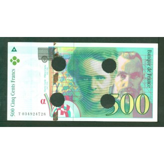 500 Francs Curie  Annule...