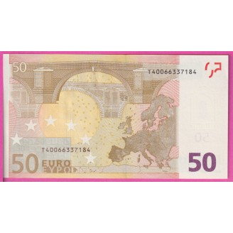 Irlande T 50 Euros WI....