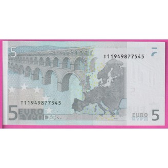 Irlande T 5 Euros WI....