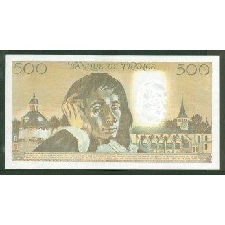 500 Francs Pascal 3-4-1985...