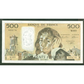 500 Francs Pascal 6-8-192...