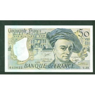 50 Francs Quentin 1983 Etat...