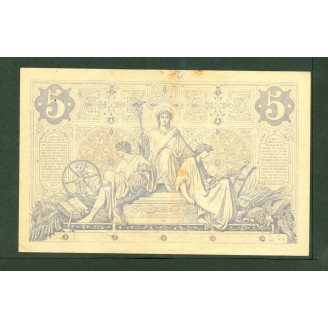 5 Francs Noir du 1-7-1873...