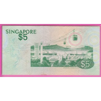 Singapore P.10 Etat TTB 5...