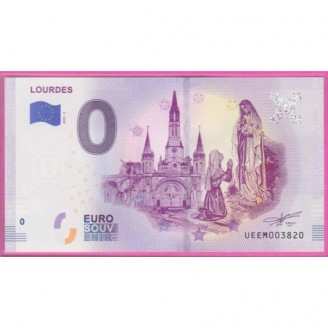 65 Lourdes Billet 0 Euro...