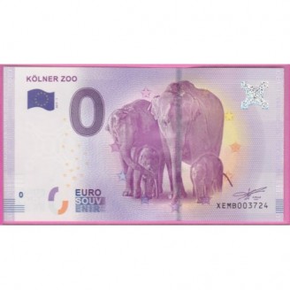 Allemagne Zoo Kolner 0 Euro...