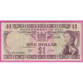 Fidji P.59 Etat B+ 1 Dollar...