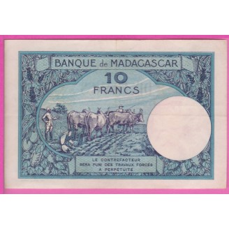 Madagascar P.36c Etat SUP-...