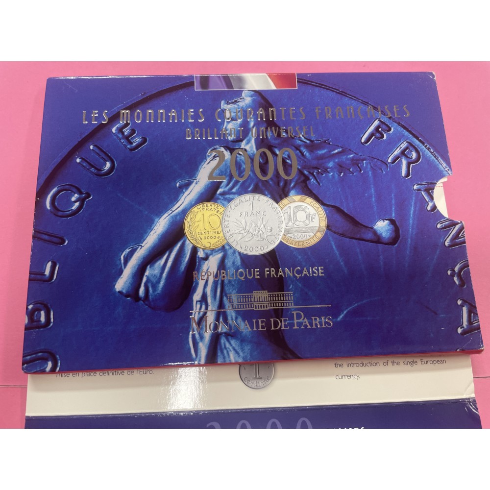 Coffret Monnaie France 1998 - Série Monnaie De Paris - 1 Centime à 20 Francs - État BU